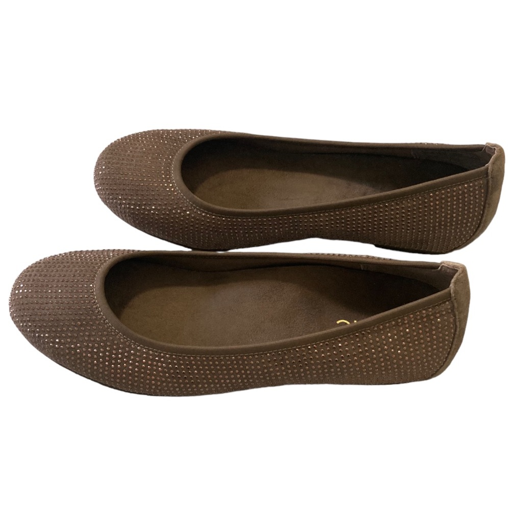 Vionic Spark Willow Taupe Ballet Flats Size 9 - image 4